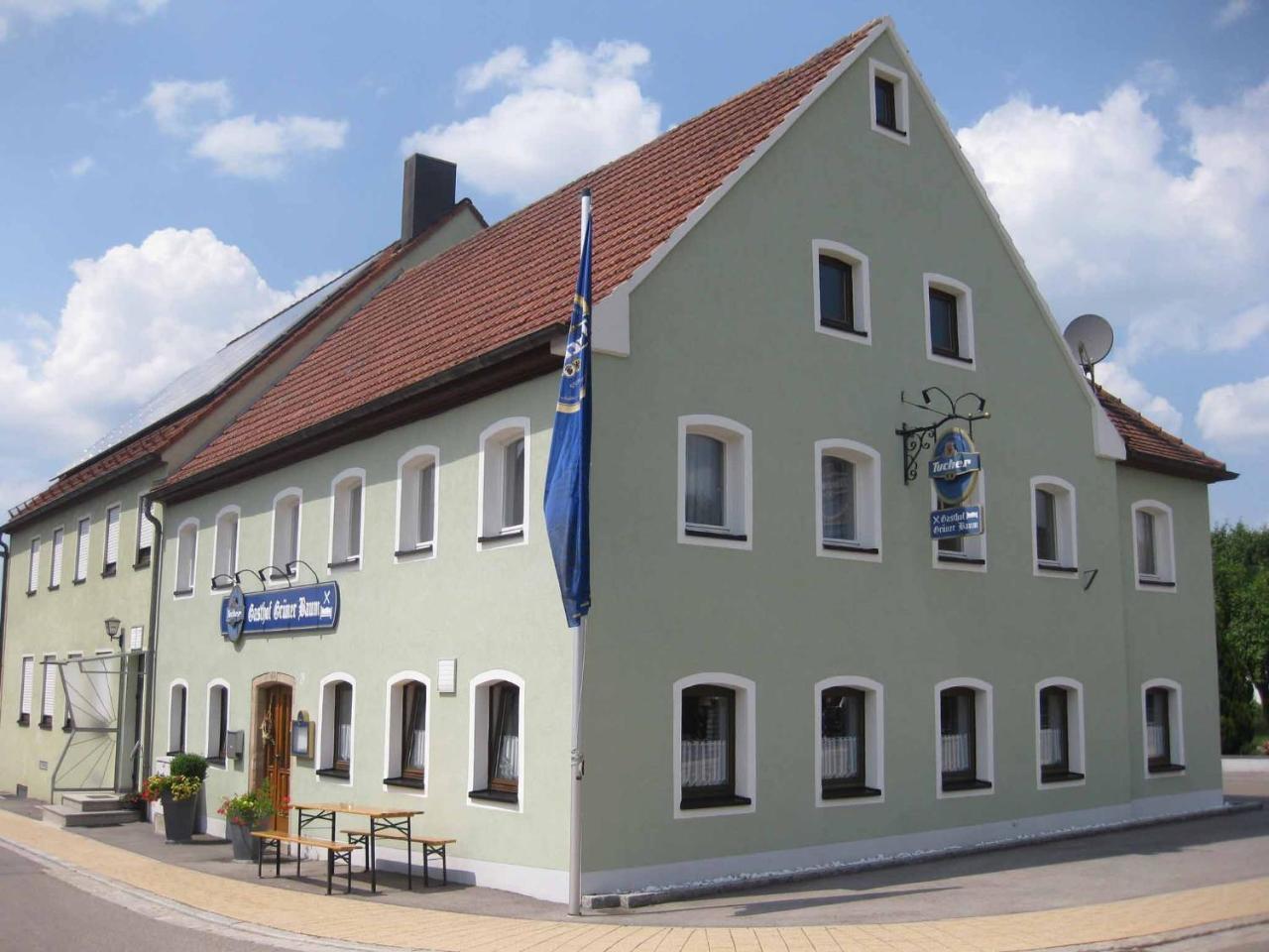 Gasthof Gruener Baum Oberlangfurth 外观 照片